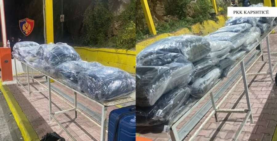 Κατασχέθηκαν ρούχα αξίας 100.000 ευρώ στην Κρυσταλλοπηγή – Συνελήφθη οδηγός λεωφορείου